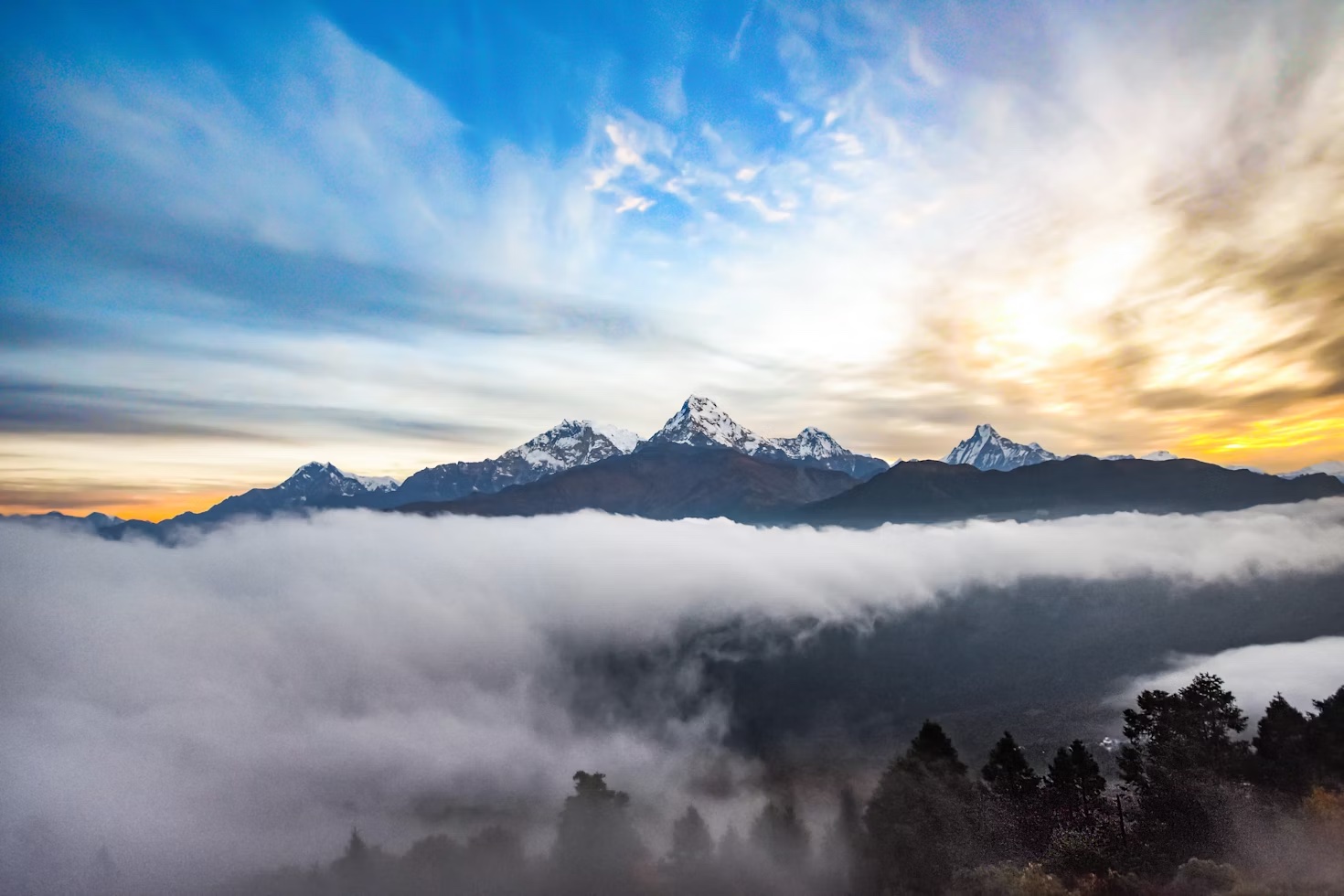 Poon Hill, Histan Mandali, Nepal